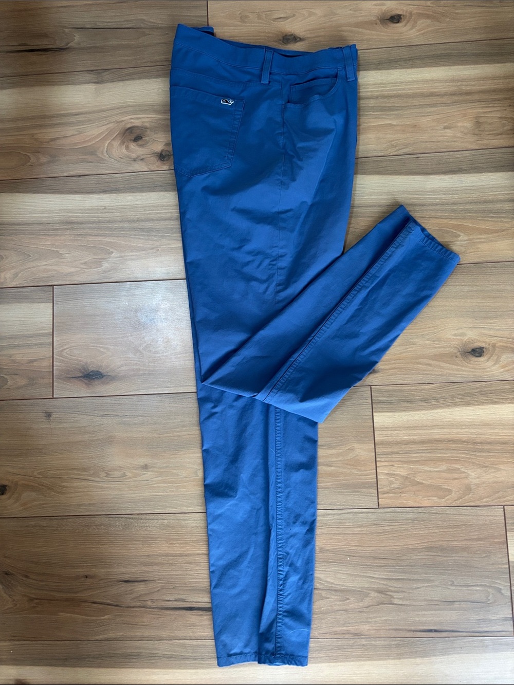 Vineyard Vines Slim Blue Stretch Chinos